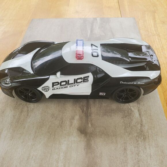 Jada Toys Hyperchargers 1:16 Ford Mustang Shelby GT500 Police Car No Remote - Picture 5 of 8